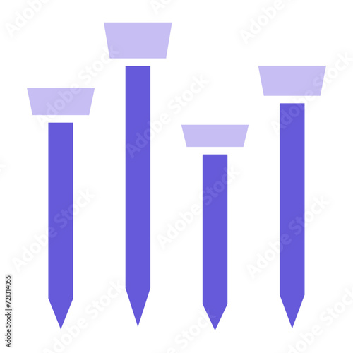 Nails Icon of Construction Tools iconset.