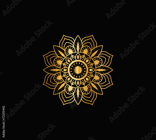 luxury mandala pattern design. Mandala for henna, mehendi, tattoo, Decorative ethnic ornamental elements, Oriental patterns