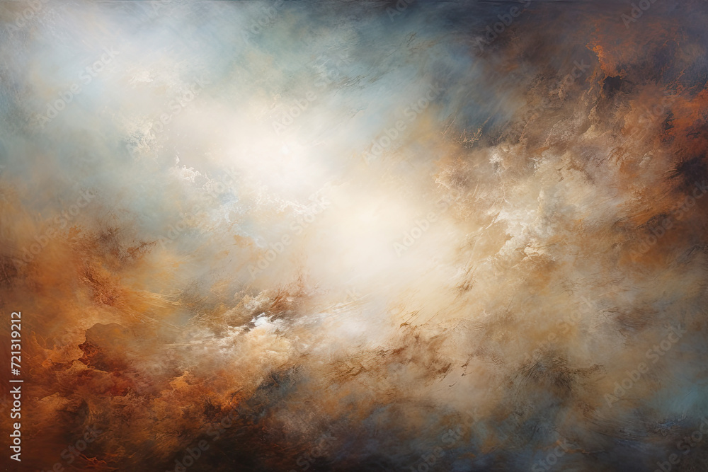 Abstract grunge background with space for text or image. Oil painting style