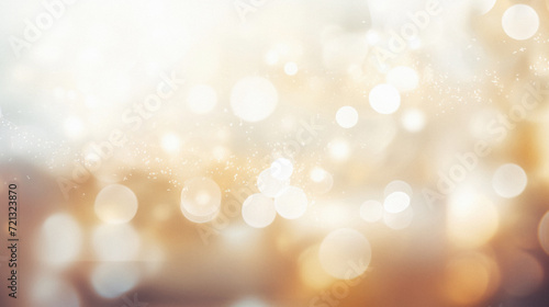Abstract bokeh background. Christmas and New Year holidays background .
