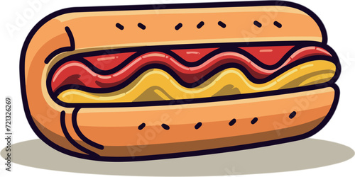 Hot Dog Vector
