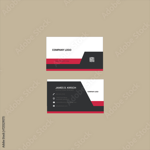 business card template