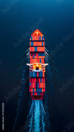 International Cargo Shipping - ship, shipping, cargo, maritime, transportation, logistics, container, export