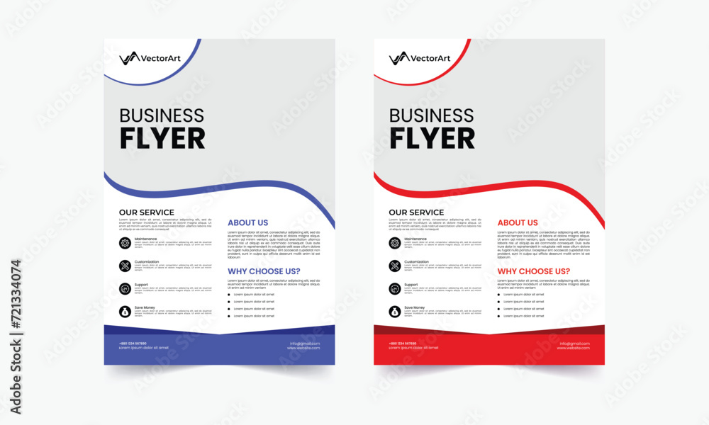 Corporate business flyer template design marketing, business proposal, promotion, advertise, publication,
Corporate business flyer or annual report template design.