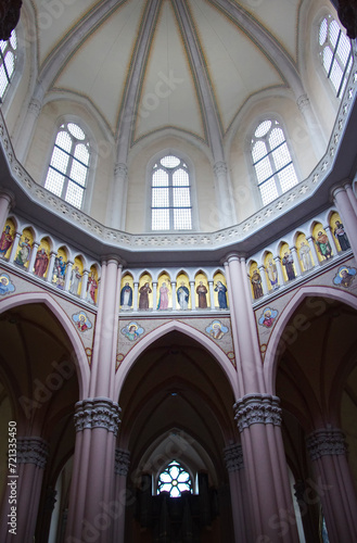 Castelpetroso - Molise -Sanctuary of the Basilica Minore dell'Addolorata - The imposing internal dome