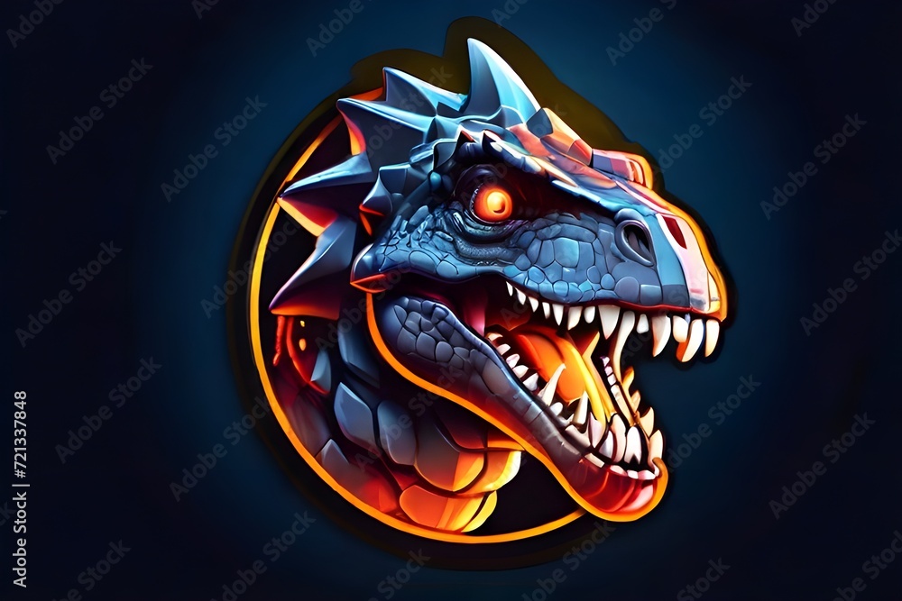 dragon head mascot logo dragon head mascot logo