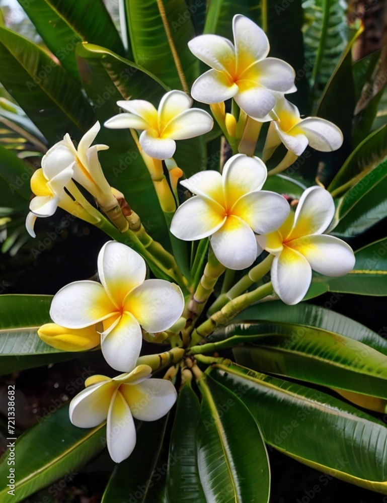 white frangipani flowers white frangipani flowers