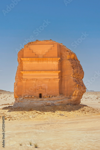 Hegra, Saudi Arabia - Hegra also known as Mada’in Salih is a archaeological site located in the area of Al-'Ula. A majority of the remains date from the Nabataean Kingdom.