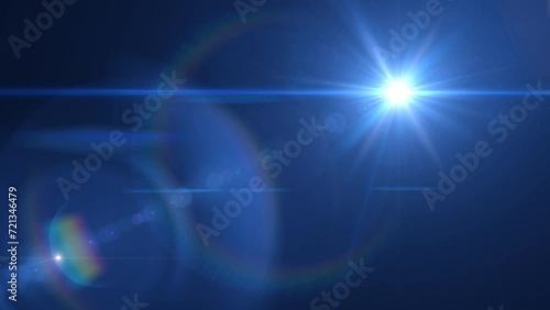 Wallpaper Mural Optical lens flare effect on black backgound Torontodigital.ca