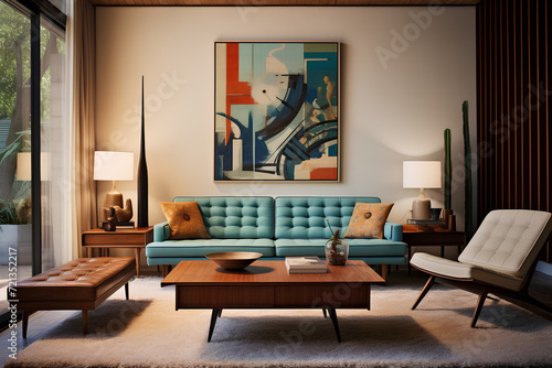 Modern Living Room setup with extraordinary art