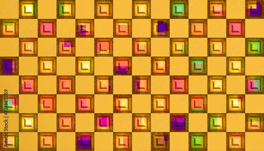 Bunte Quadrate Bunte Quadrate