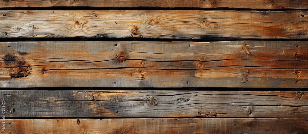 Horizontal wooden planks Horizontal wooden planks