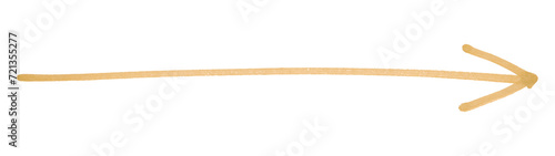 Light brown arrows isolated on transparent background.