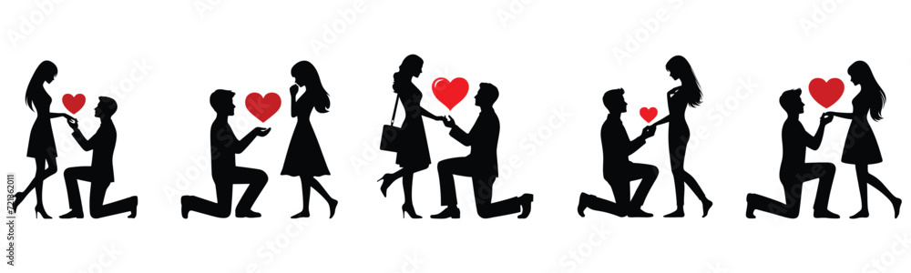 Happy valentine's day couples logo design	