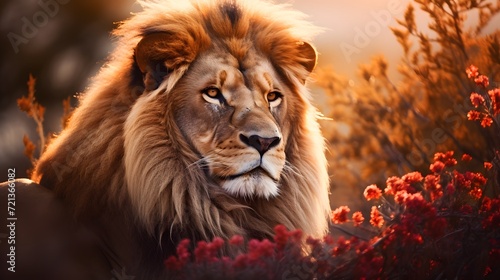 ion in the spring Embark on a visual safari with our ‘Lion in the Spring’ image © Ziyan