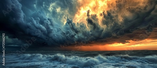Capturing the Intense Storm Over the Majestic Horizon - Storm, Horizon, Storm, Horizon, Storm, Horizon