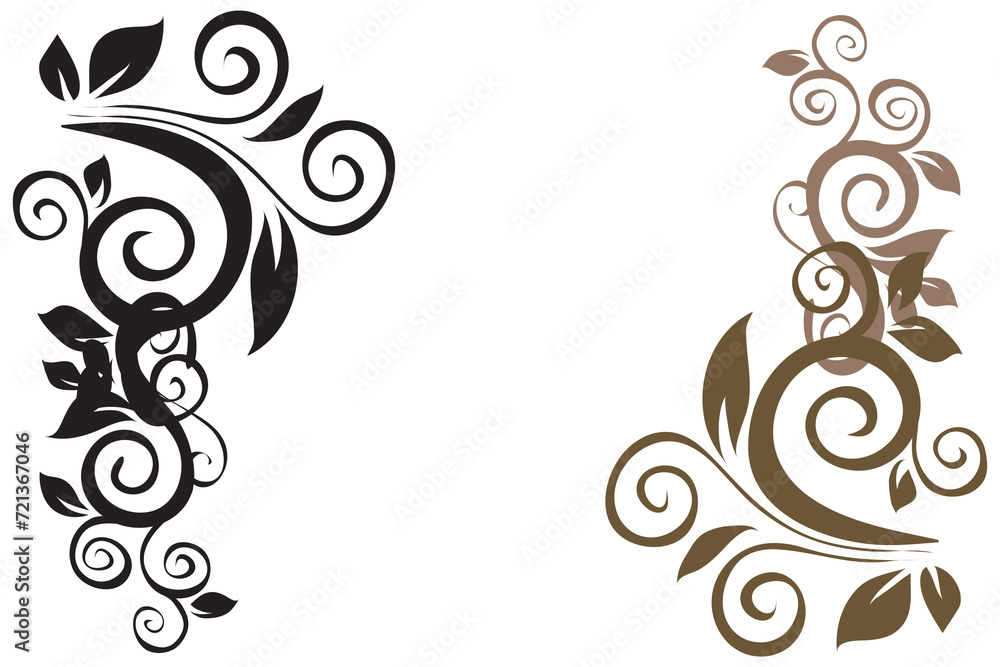 Free vector abstract line sample vector illustration isolated on white background