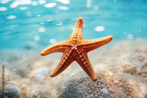 Starfish in the water © Guizal