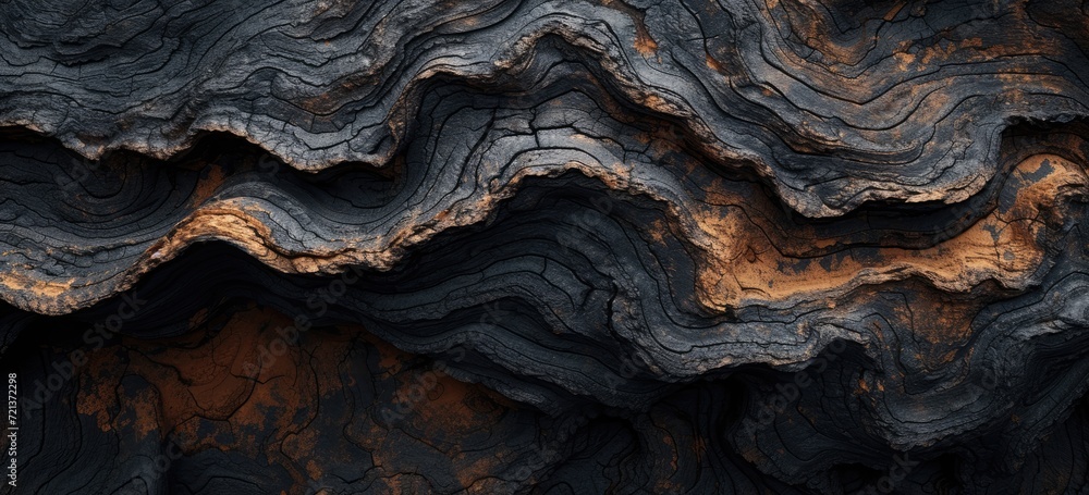 Organic patterns present in the texture of wood. Organic patterns present in the texture of wood.