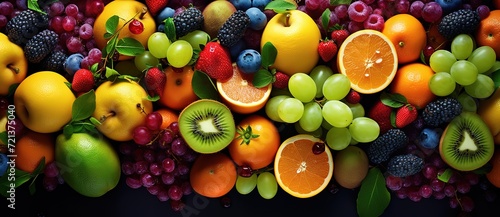 fresh fruit background