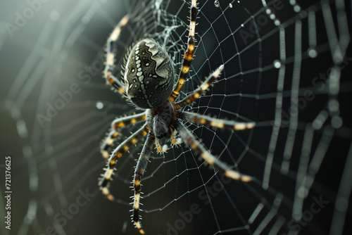 Spiders make webs