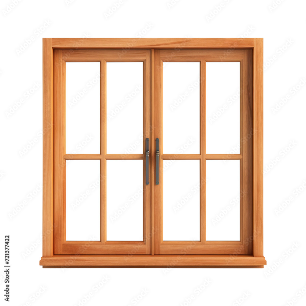 wooden window frame isolated on transparent background Remove png, Clipping Path, pen tool wooden window frame isolated on transparent background Remove png, Clipping Path, pen tool