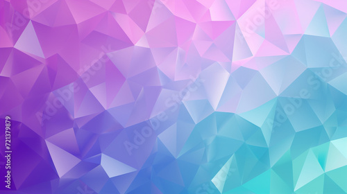 Lavender & teal geometric background vector presentation design. Abstract PowerPoint and Business background.