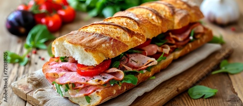 Delicious Ciabatta Sandwich: A Mouthwatering Blend of Flavor, Texture, and Satisfaction in Every Bite