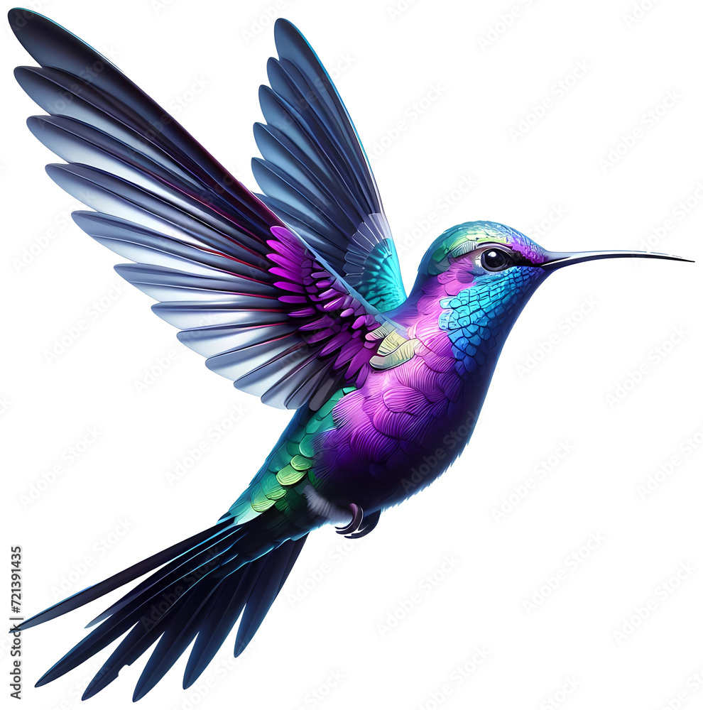 Obraz premium hummingbird PNG images with transparent background