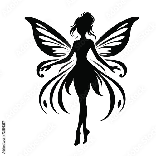 Ethereal Fairy Silhouette