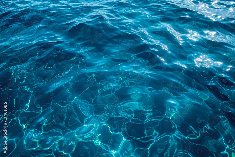 Turquoise Sea Surface Pattern Turquoise Sea Surface Pattern