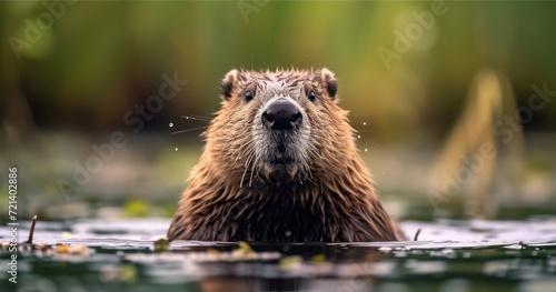 The Ingenious Creations of a Beaver in the Wild