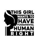 this girl wants to have fundamental human right