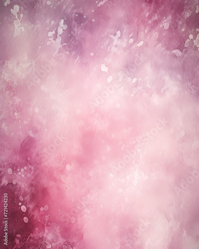 Vintage retro style pink grunge texture vignette portrait background - red magenta flower abstract old rough vignetting paper - pastel antique ancient dirty vertical backdrop wallpaper