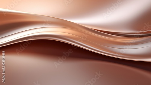 A contemporary celebration is reflected by the shiny metallic wave pattern.
