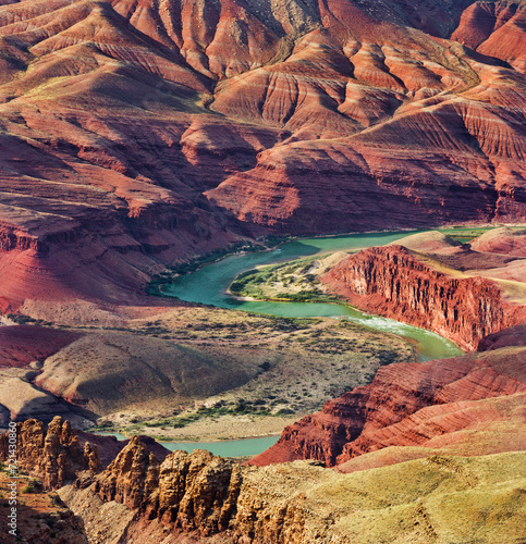 Colorado River vom Lipan Point, Grand Canyon National Park, Arizona, USA photo