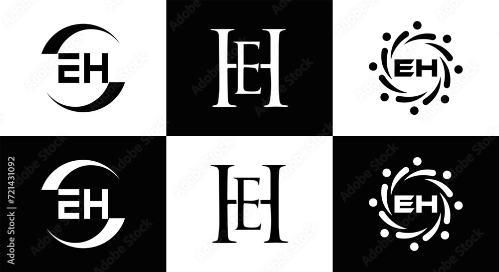 EH logo. design. White EH letter. EH, letter logo design. Initial letter EH linked circle uppercase monogram logo. letter logo vector design. top logo, Most Recent, Featured, EH logo. design. White EH letter. EH, letter logo design. Initial letter EH linked circle uppercase monogram logo. letter logo vector design. top logo, Most Recent, Featured,