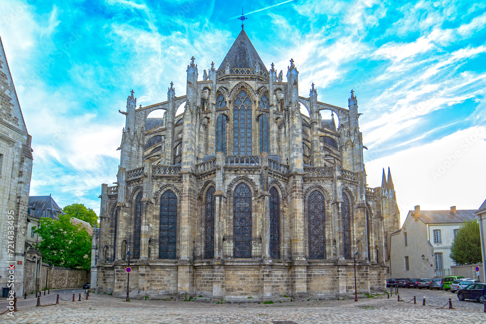 Tours Cathedral, Indre-et-Loire, France - gothic style