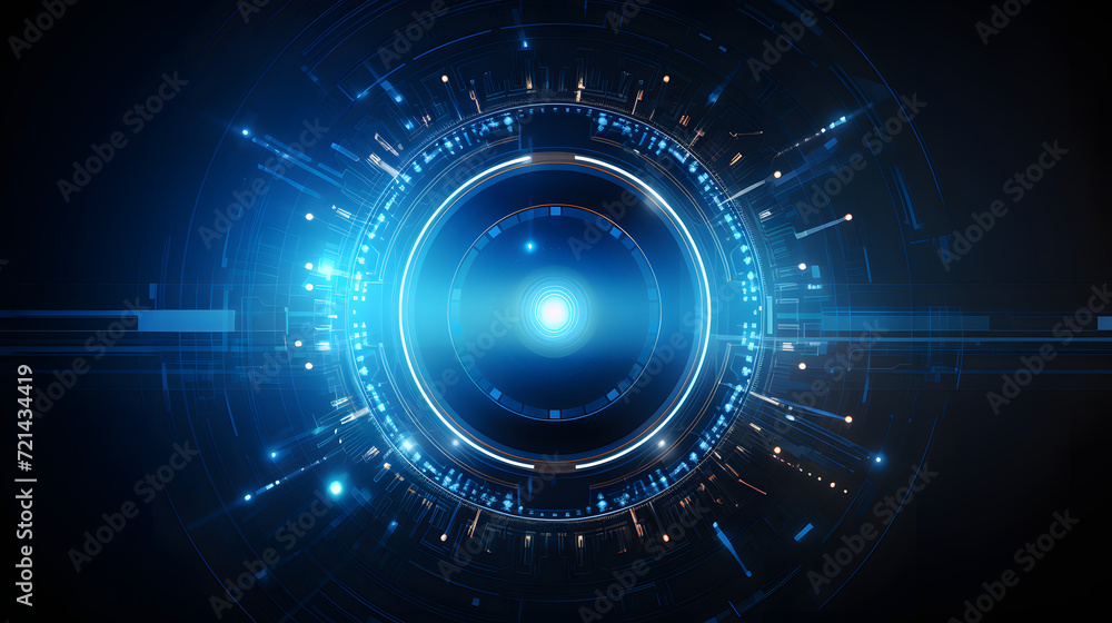 Abstract technology background Hi-tech communication concept futuristic digital innovation background vector illustration Abstract technology background Hi-tech communication concept futuristic digital innovation background vector illustration