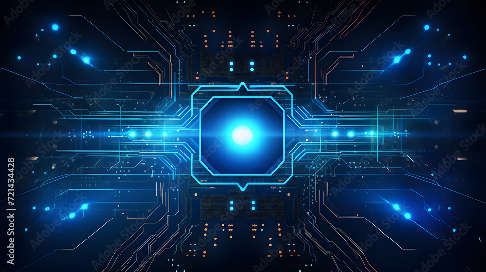 Abstract technology background Hi-tech communication concept futuristic digital innovation background vector illustration Abstract technology background Hi-tech communication concept futuristic digital innovation background vector illustration