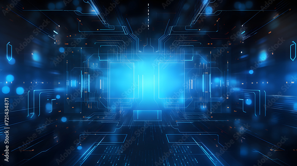 Abstract technology background Hi-tech communication concept futuristic digital innovation background vector illustration Abstract technology background Hi-tech communication concept futuristic digital innovation background vector illustration