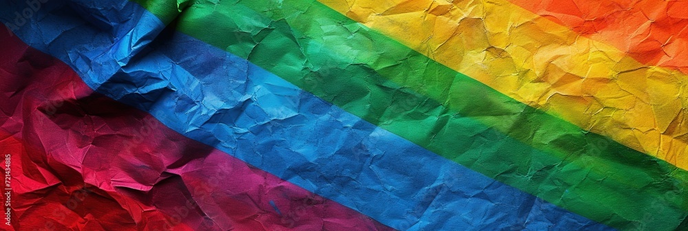 rainbow flag background for lgbtq pride - obrazy, fototapety, plakaty 