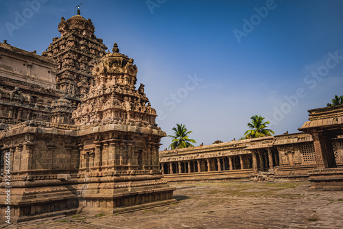 Shri Airavatesvara Temple is a Hindu temple located in Dharasuram  Kumbakonam  Tamil Nadu. It was built by Chola emperor Rajaraja-2. The temple dedicated to Shiva. It is a UNESCO World Heritage Site.