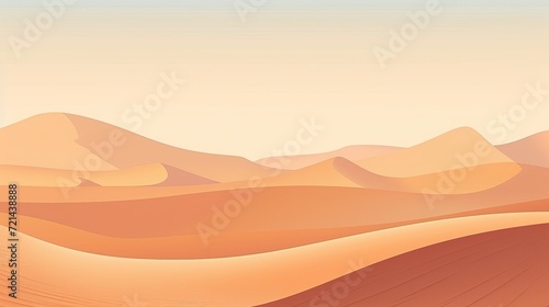 An abstract background illustration that incorporates modern minimalism and surreal desert landscape metaphors. © Elchin Abilov