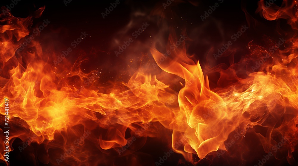 Fire background