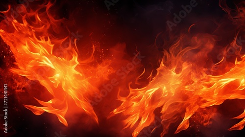 Fire background