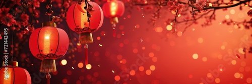 Lunar new years concept for the Chinese new year