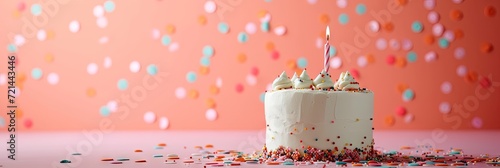 Birthday Cake - celebrate the special occasion with a birthday banner photo