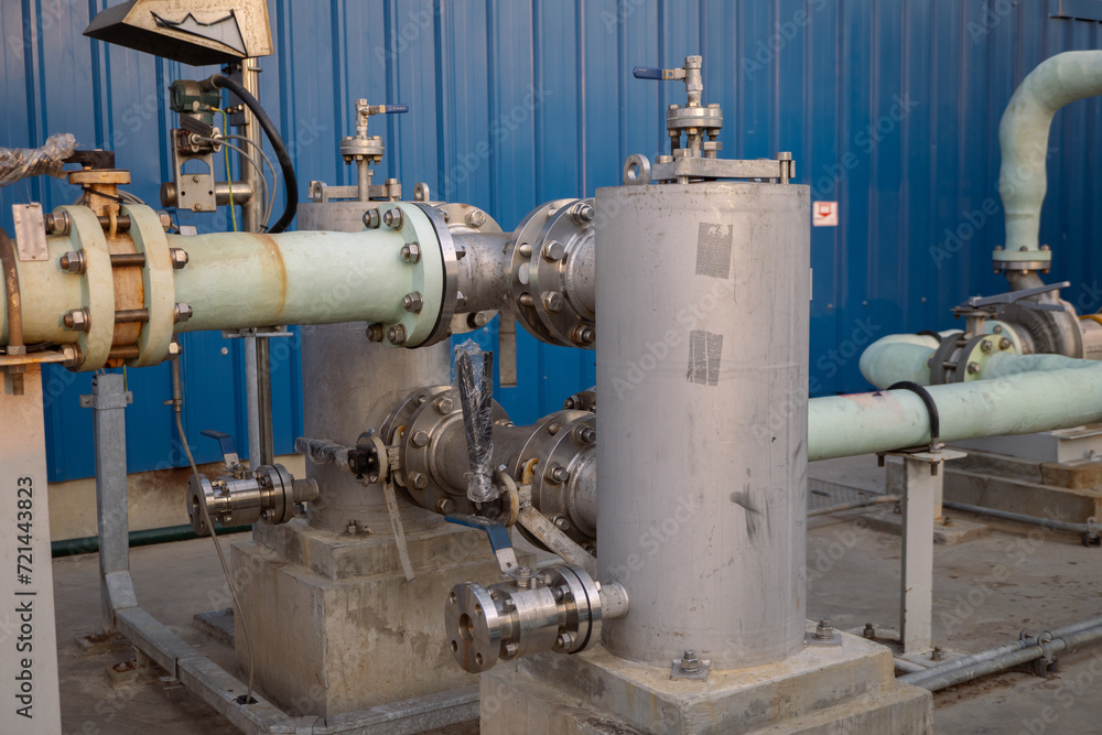 Housing strainer for sea water spray pump. The photo is suitable to use for industry background photography, power plant poster and maintenance content media. Housing strainer for sea water spray pump. The photo is suitable to use for industry background photography, power plant poster and maintenance content media.