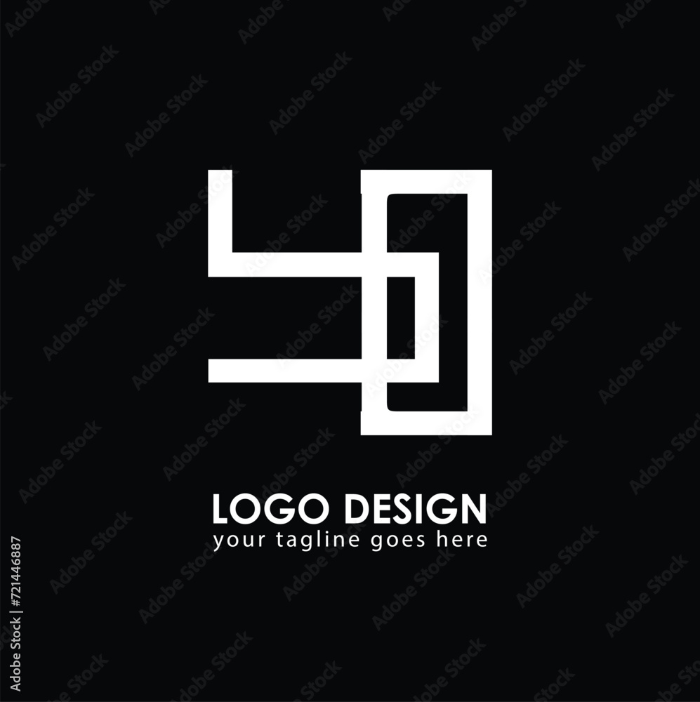 BO BO Logo Design, Creative Minimal Letter BO BO Monogram BO BO Logo Design, Creative Minimal Letter BO BO Monogram